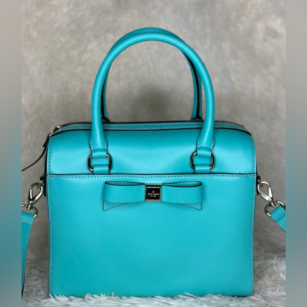 Teal Kate Spade purse